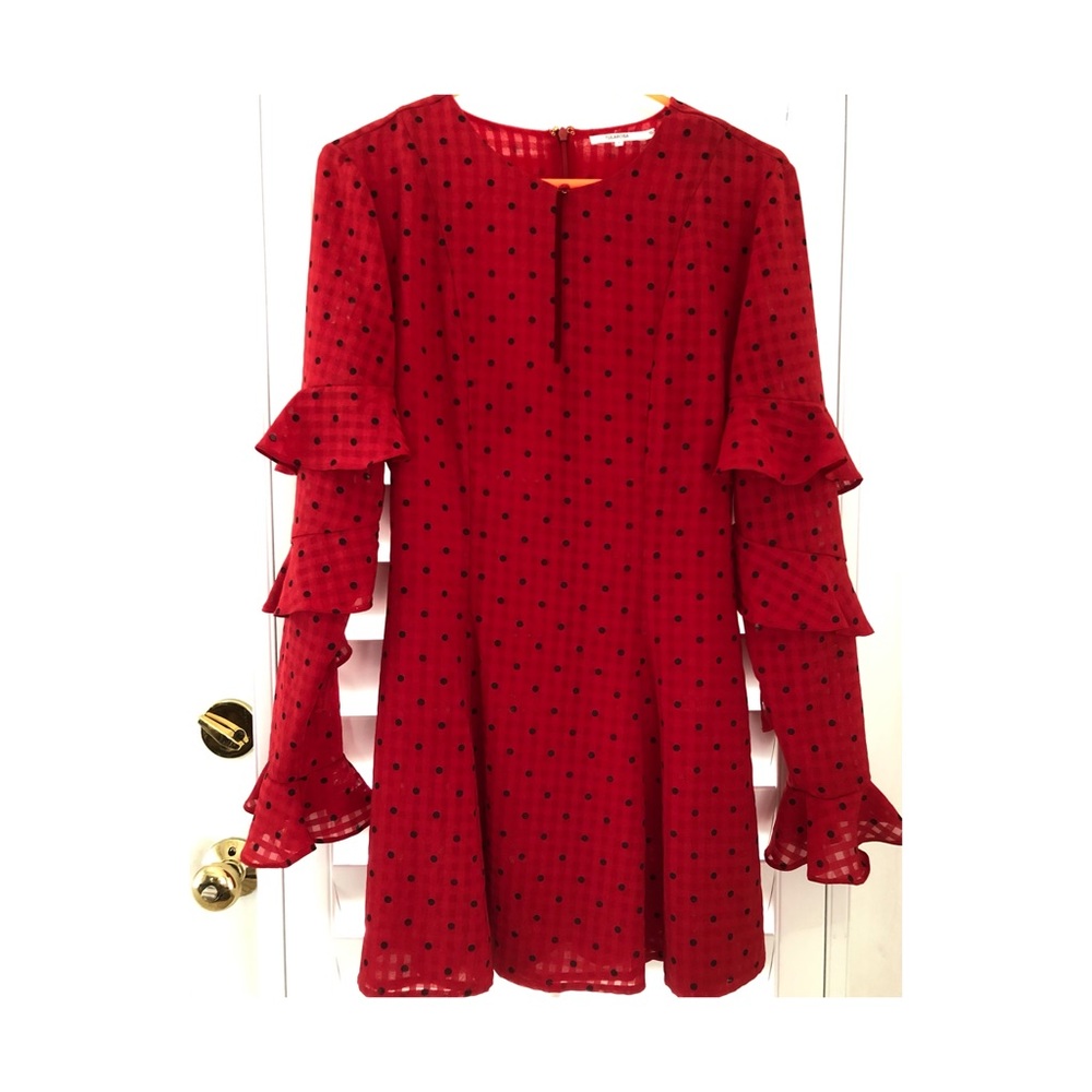 SMALL POLKA DOT MINI DRESS